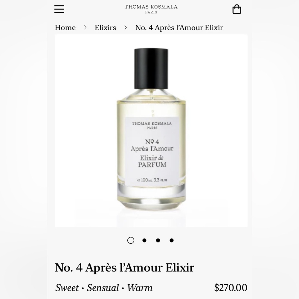 No. 4 Après l'Amour Elixir Perfume